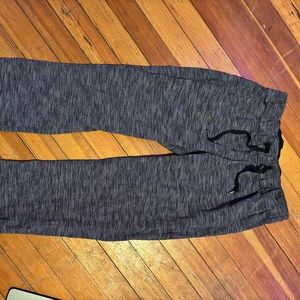 Grey and Black Lululemon Joggers